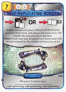 Terraforming Mars: Self Replicating Robots Promo Card