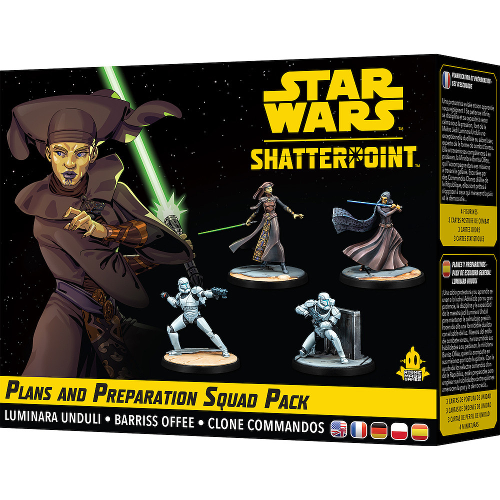 Star Wars: Shatterpoint - Plany i przygotowania: Generał Luminara Unduli