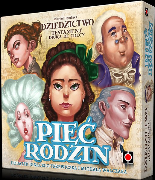 Dziedzictwo: Testament Diuka de Crecy - 5 Rodzin