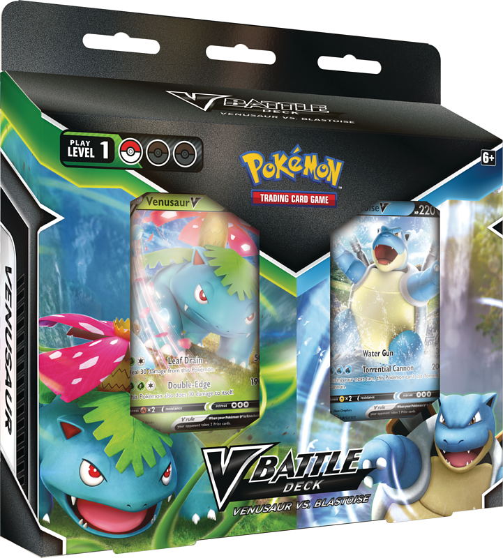 Pokemon TCG: Battle Deck Bundle February Venusaur vs. Blastoise