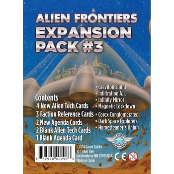 Alien Frontiers: Expansion Pack #3