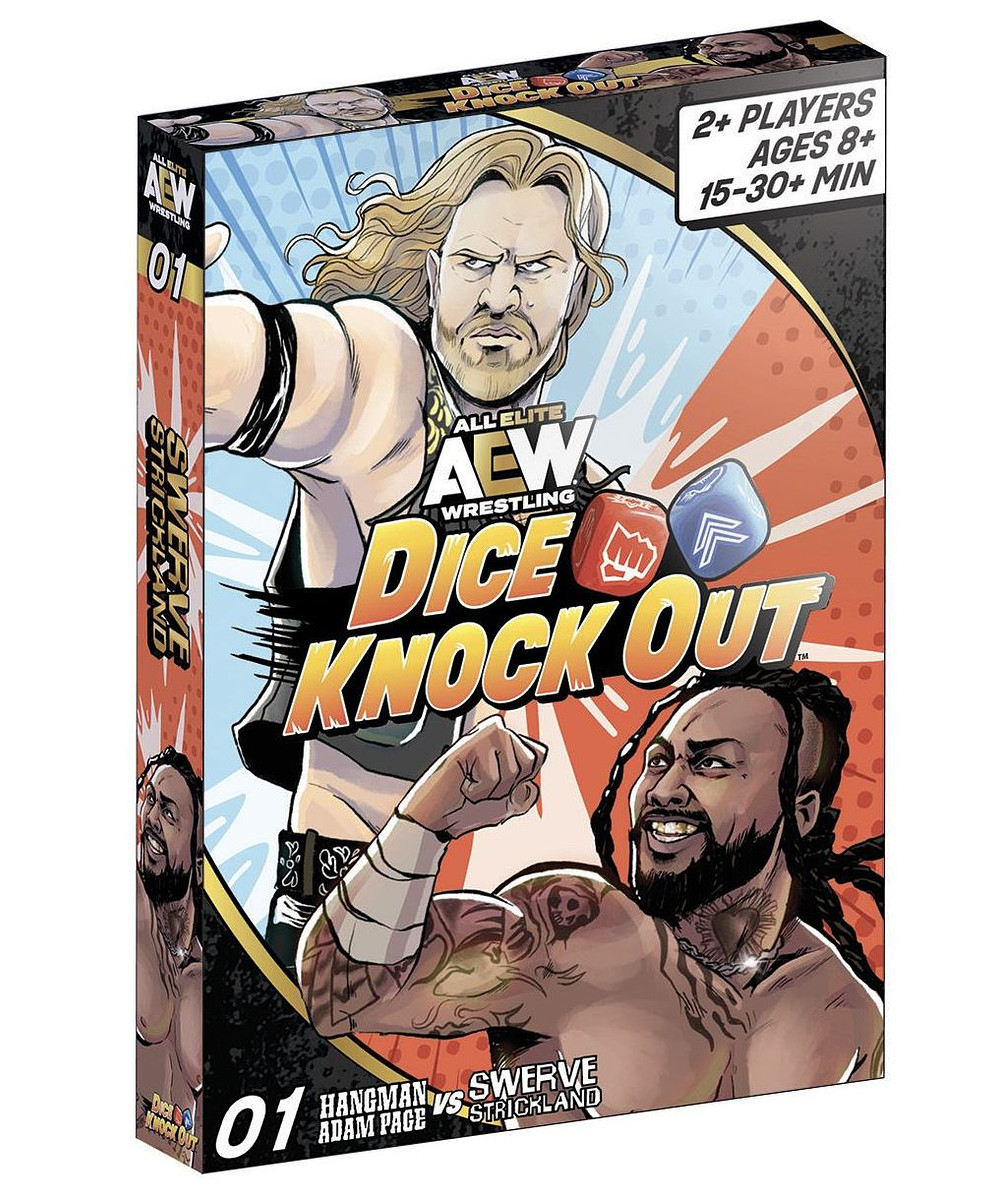 AEW Dice Knock Out: Set 01 – Hangman Adam Page vs Swerve Strickland