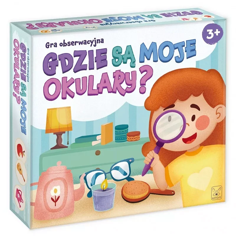 Gra obserwacyjna: Gdzie są moje okulary?