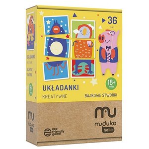 Układanki kreatywne: Bajkowe Stworki