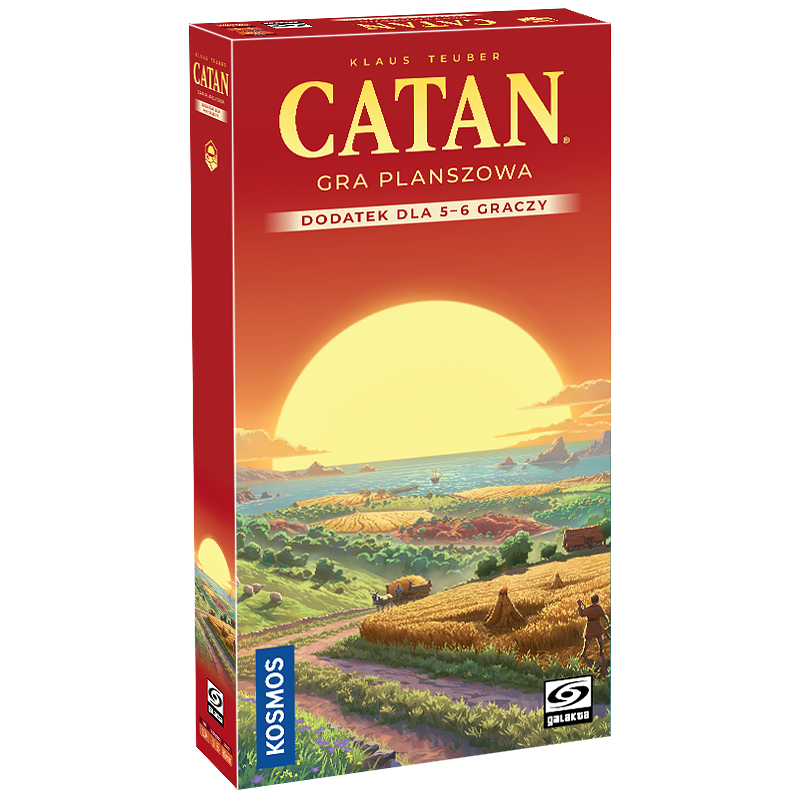 Catan: Gra planszowa - Dodatek dla 5-6 graczy