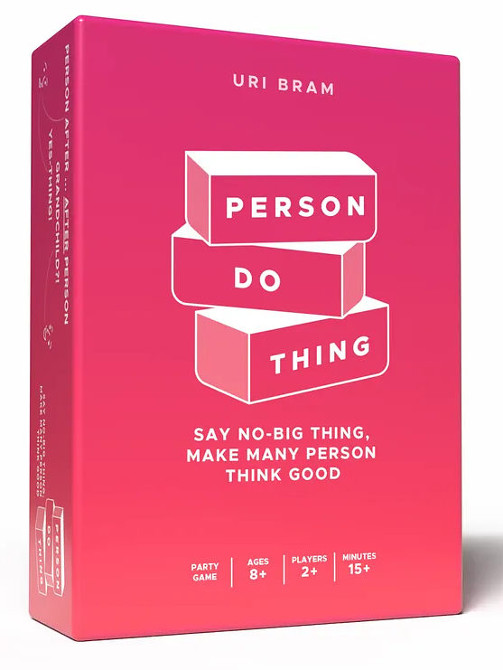 Person Do Thing