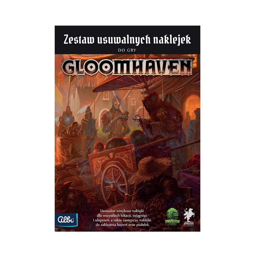 Gloomhaven: zestaw naklejek