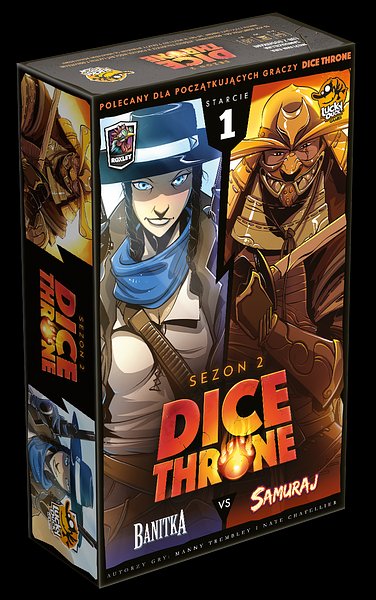 Dice Throne: Starcie 1 – Banitka vs Samuraj (Sezon 2)