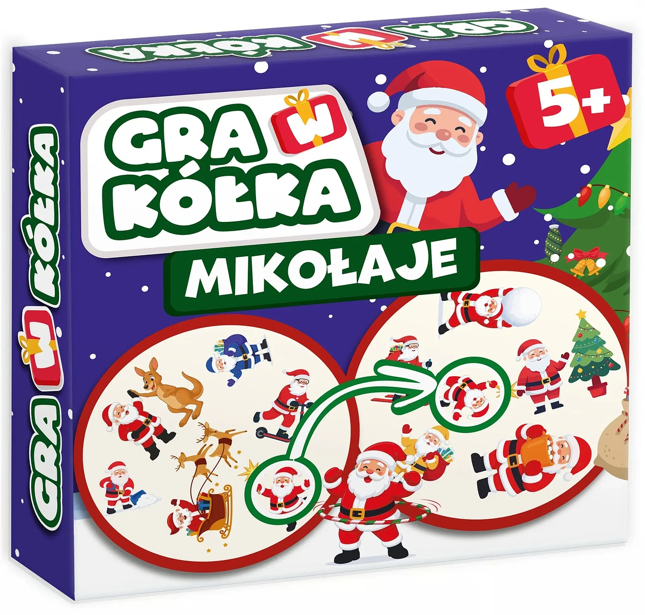 Gra w kółka: Mikołaje