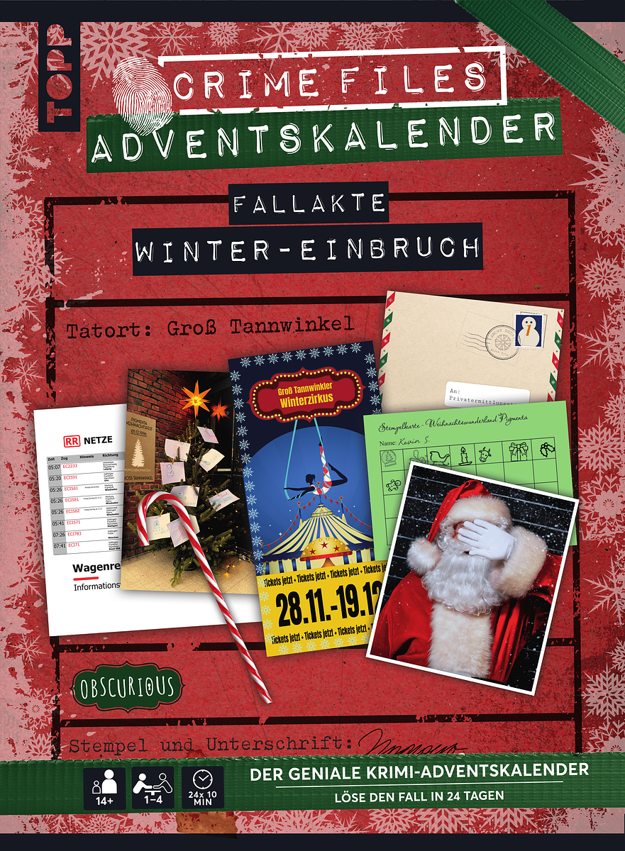 Crime Files Adventskalender: Fallakte – Winter-Einbruch