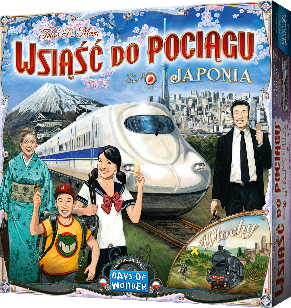 Wsiąść do pociągu: Kolekcja map 7 - Japonia i Włochy