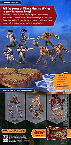 Heroscape Expansion Set UTGAR'S RAGE Minute Men & Wolves