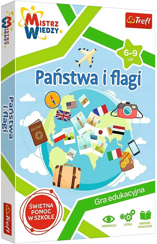 Mistrz wiedzy: Państwa i flagi