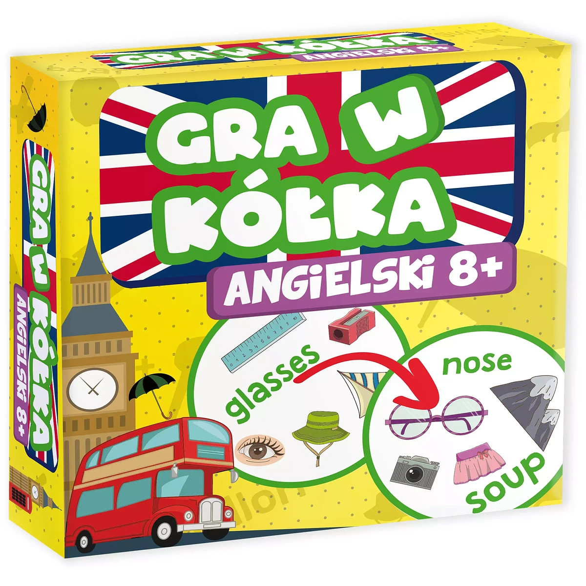 Gra w kółka: Angielski 8+