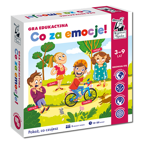 Gra edukacyjna: Co za emocje!
