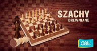 Szachy drewniane