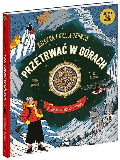 Książka i gra w jednym: Przetrwać w górach