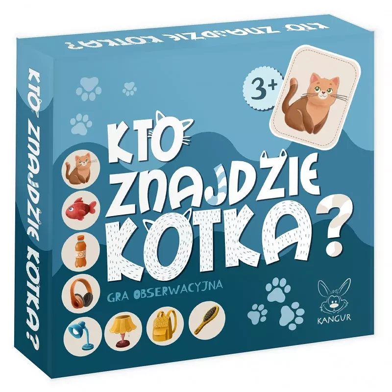 Gra obserwacyjna: Kto znajdzie kotka?