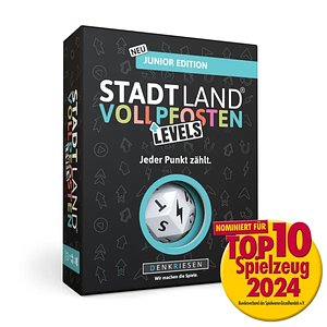 Stadt Land Vollpfosten: Levels – Junior Edition