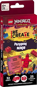 LEGO Recreate: Karty wyzwań - Przygody ninja