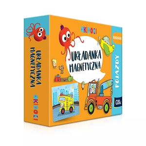 OKIDOKI: Układanka magnetyczna - Pojazdy