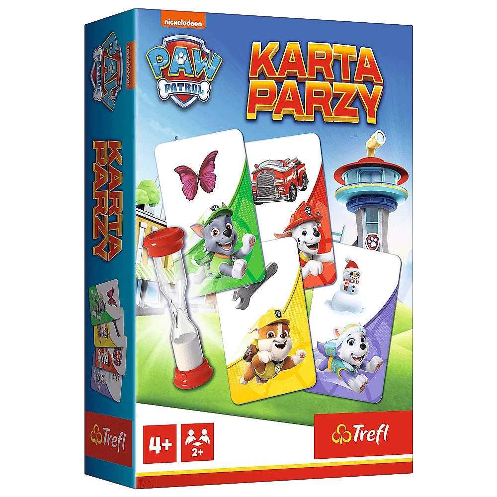 Karta Parzy: Psi Patrol (gra podróżna)