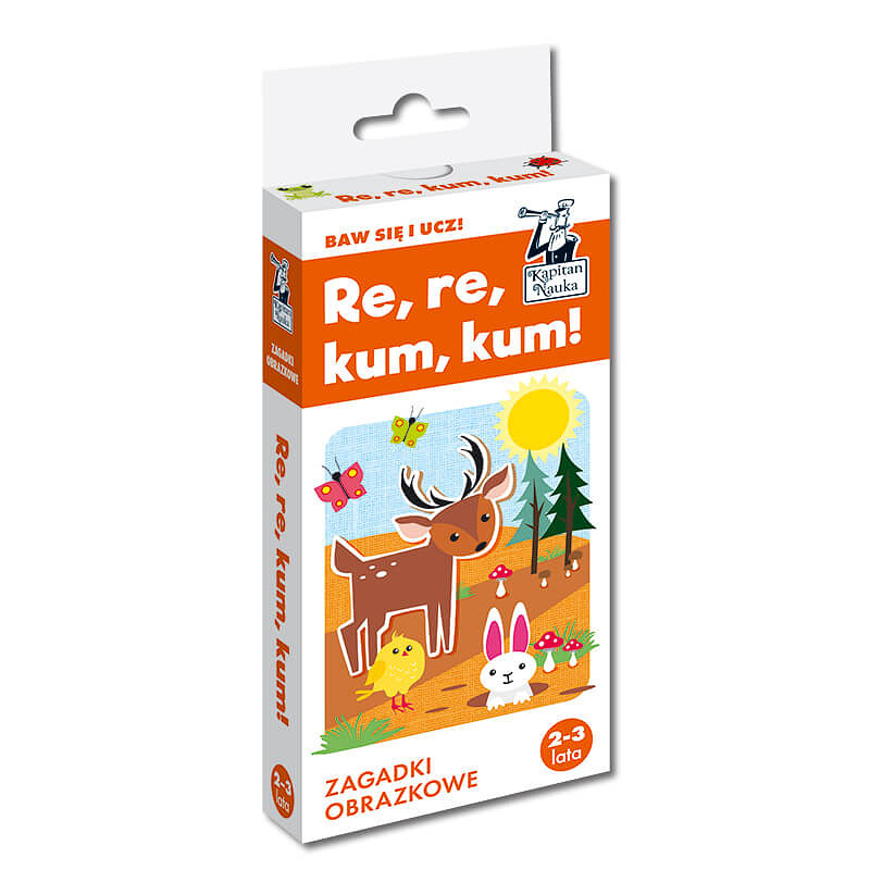 Zagadki obrazkowe: Re, re, kum, kum!