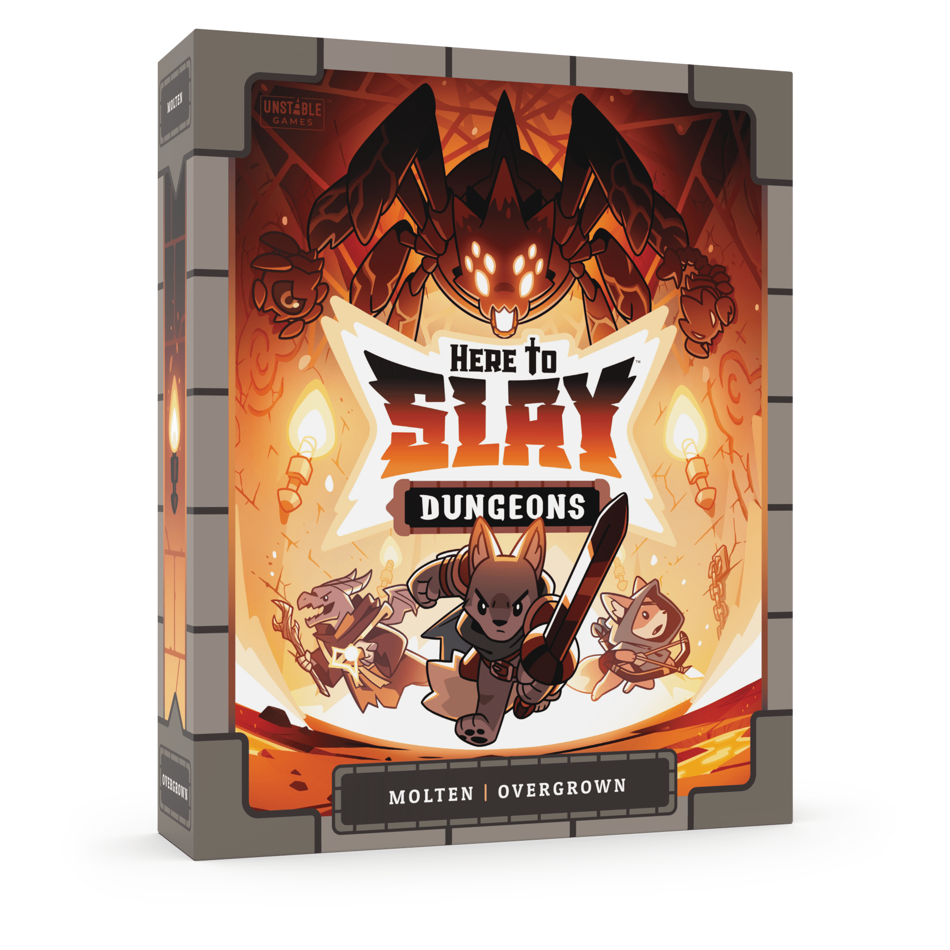 Here to Slay DUNGEONS: Molten | Overgrown