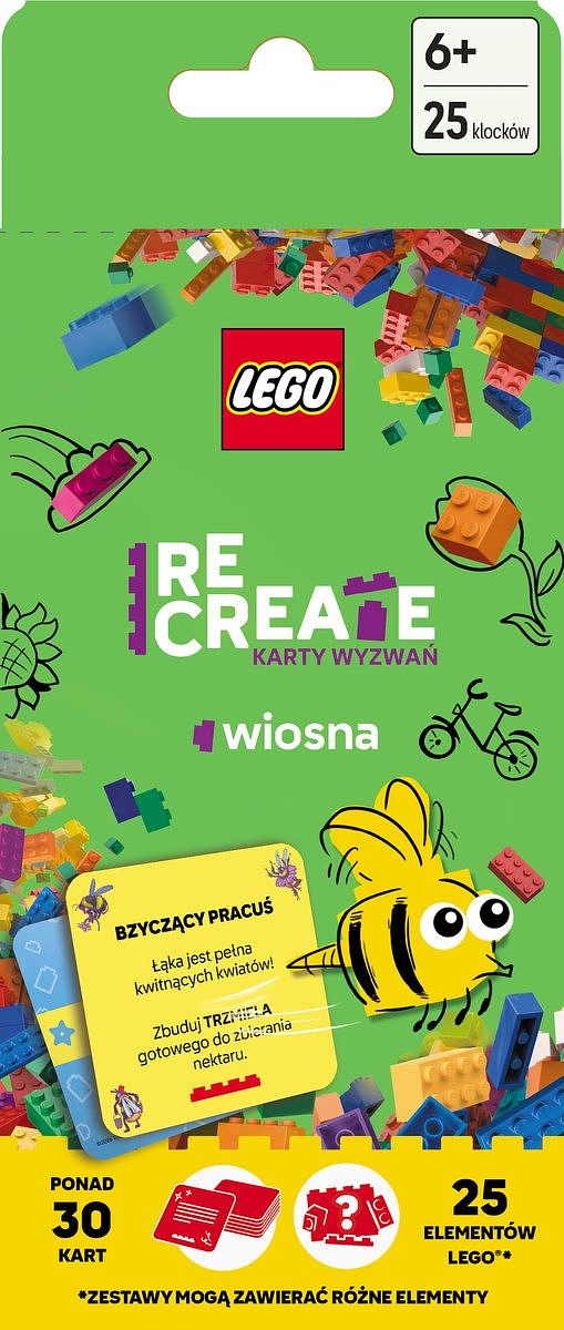 LEGO Recreate: Karty wyzwań - Wiosna