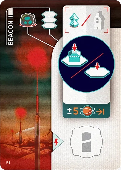 On Mars: Beacon Promo Card