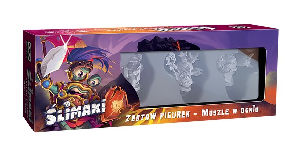 Ślimaki: Zestaw figurek - Muszle w ogniu