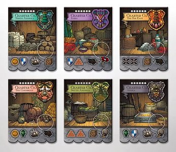 Endeavor: Age of Sail - Charter Companies Mini-Expansion