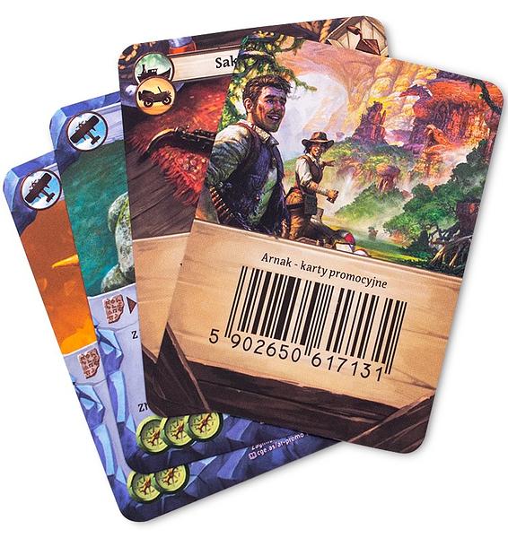 Zaginiona wyspa Arnak: Karty promocyjne