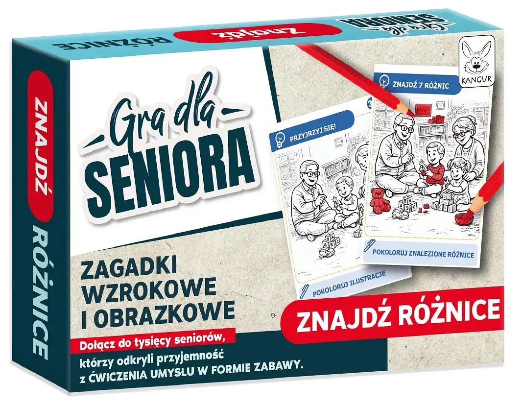 Gra dla seniora: Znajdź różnice