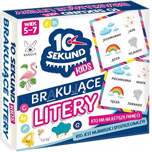 10 Sekund Kids: Brakujące litery