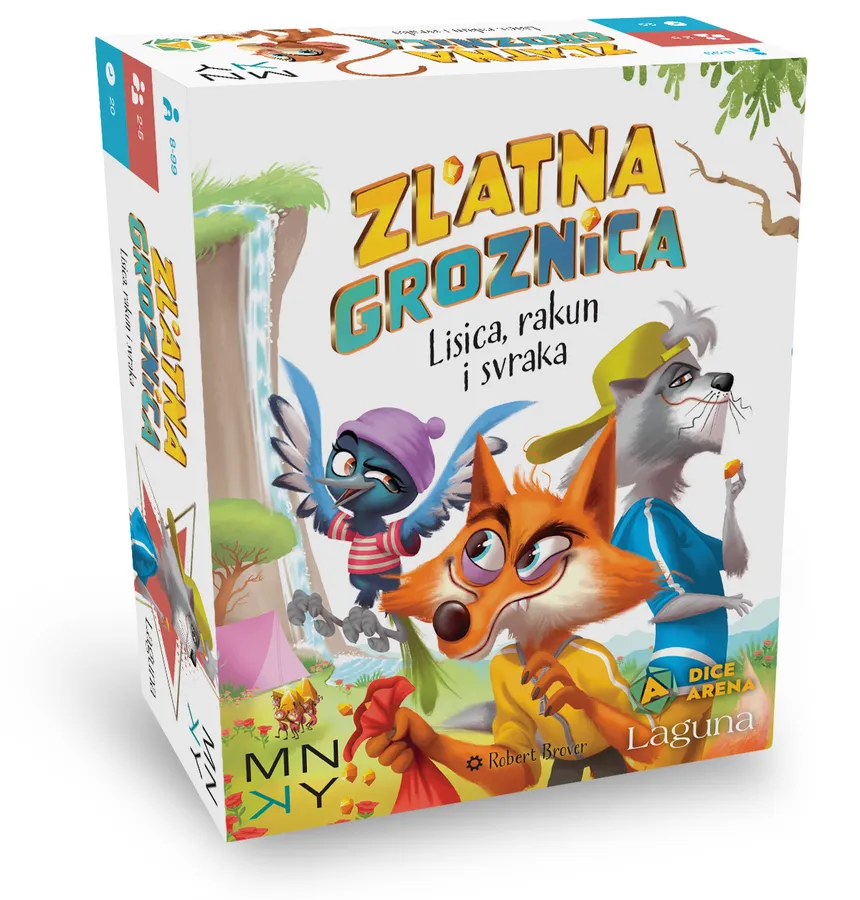 Shiny Bandits: The Fox, The Raccoon and the Magpie