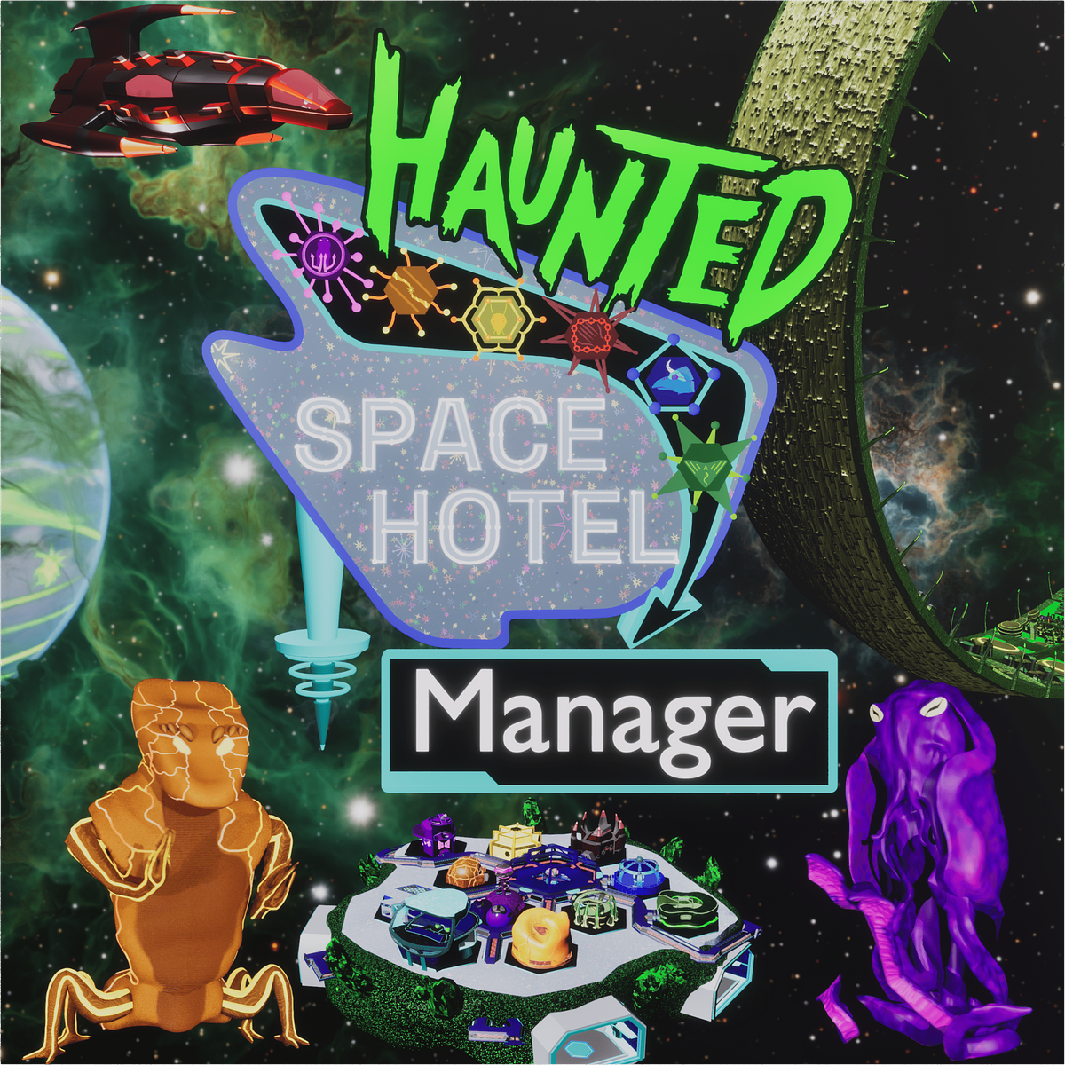 Haunted Space Hotel: Manager