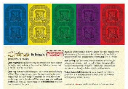 China: The Embassies