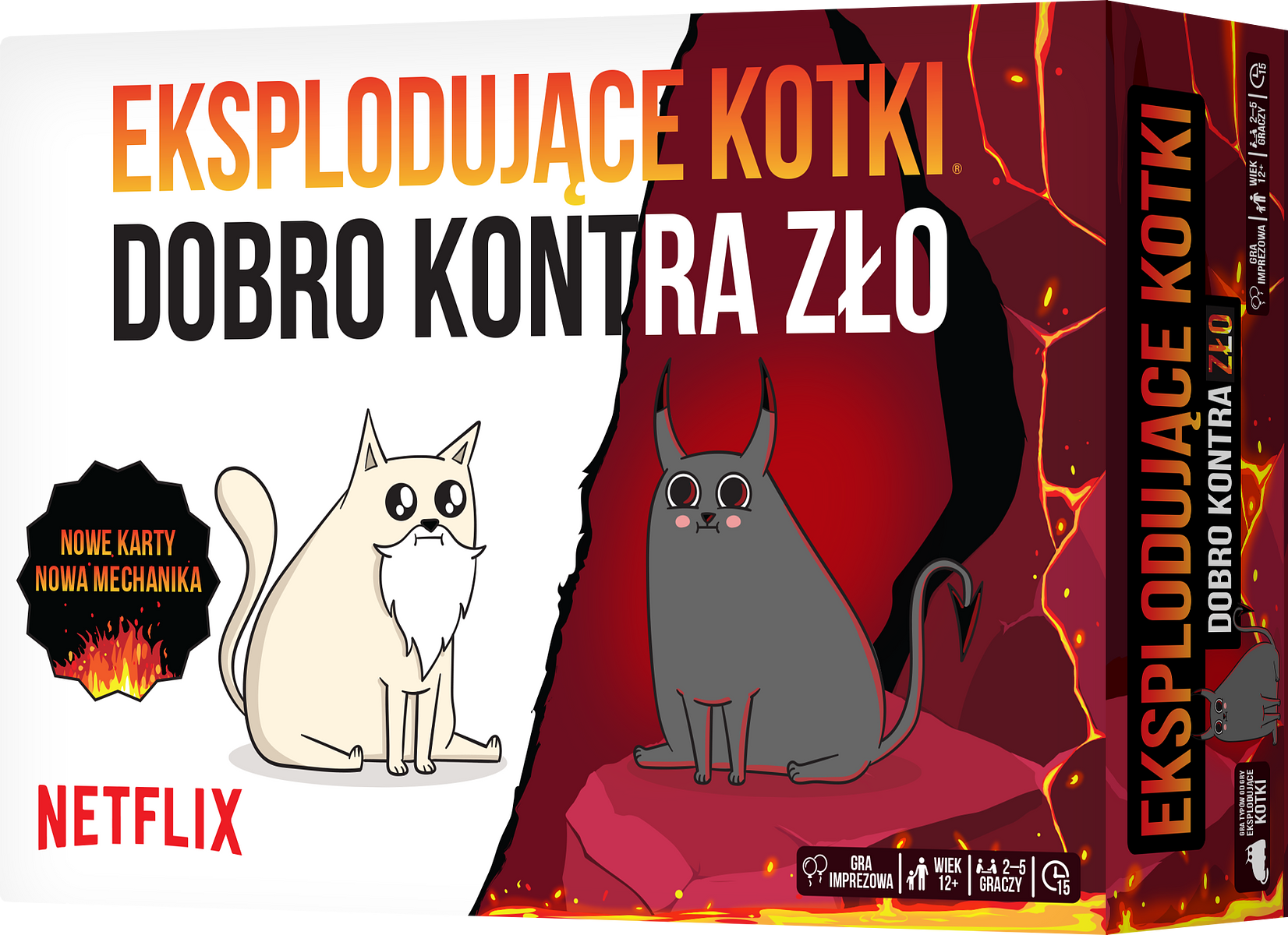 Eksplodujące Kotki: Dobro kontra Zło