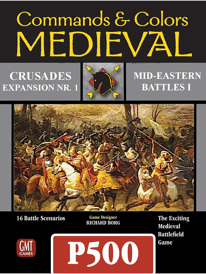 Commands & Colors: Medieval – Expansion #1 Crusades Mid-Eastern Battles I