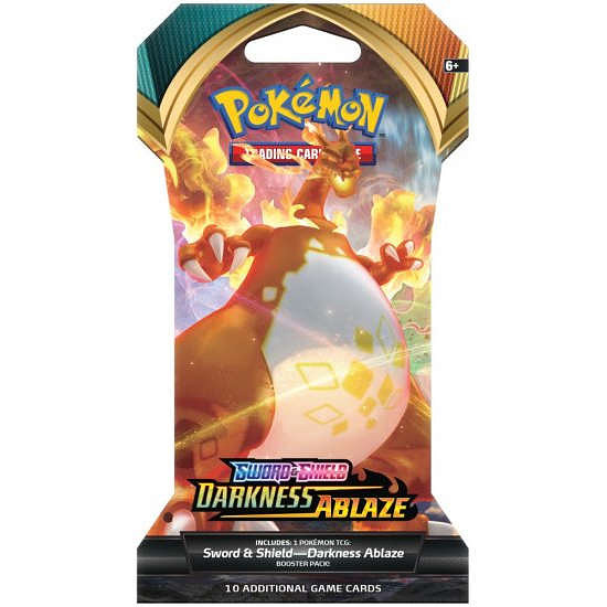 Pokemon TCG: Sword & Shield 3 Darkness Ablaze Booster Sleeved