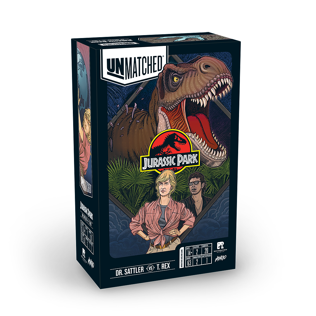 Unmatched: Jurassic Park – Dr. Sattler vs. T. Rex