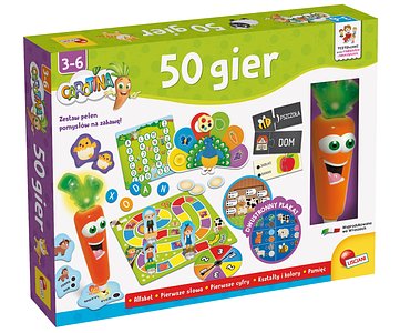 Carotina: 50 gier - Zestaw pełen pomysłów na zabawę!