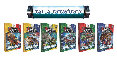  Star Realms: Talia dowódcy - Zestaw 6 dodatków