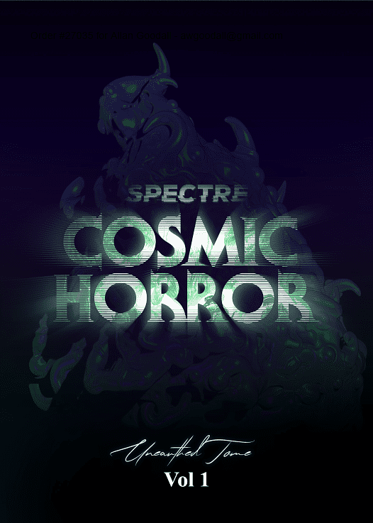 Cosmic Horror: Unearthed Tome, Vol 1