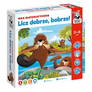 Gra matematyczna: Licz dobrze, bobrze