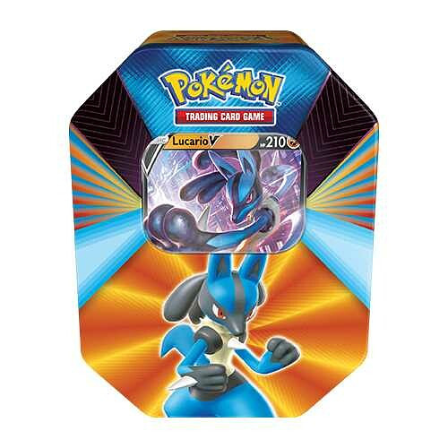 Pokemon TCG: Sword & Shield - Shining Fates Spring V Tin - Lucario V