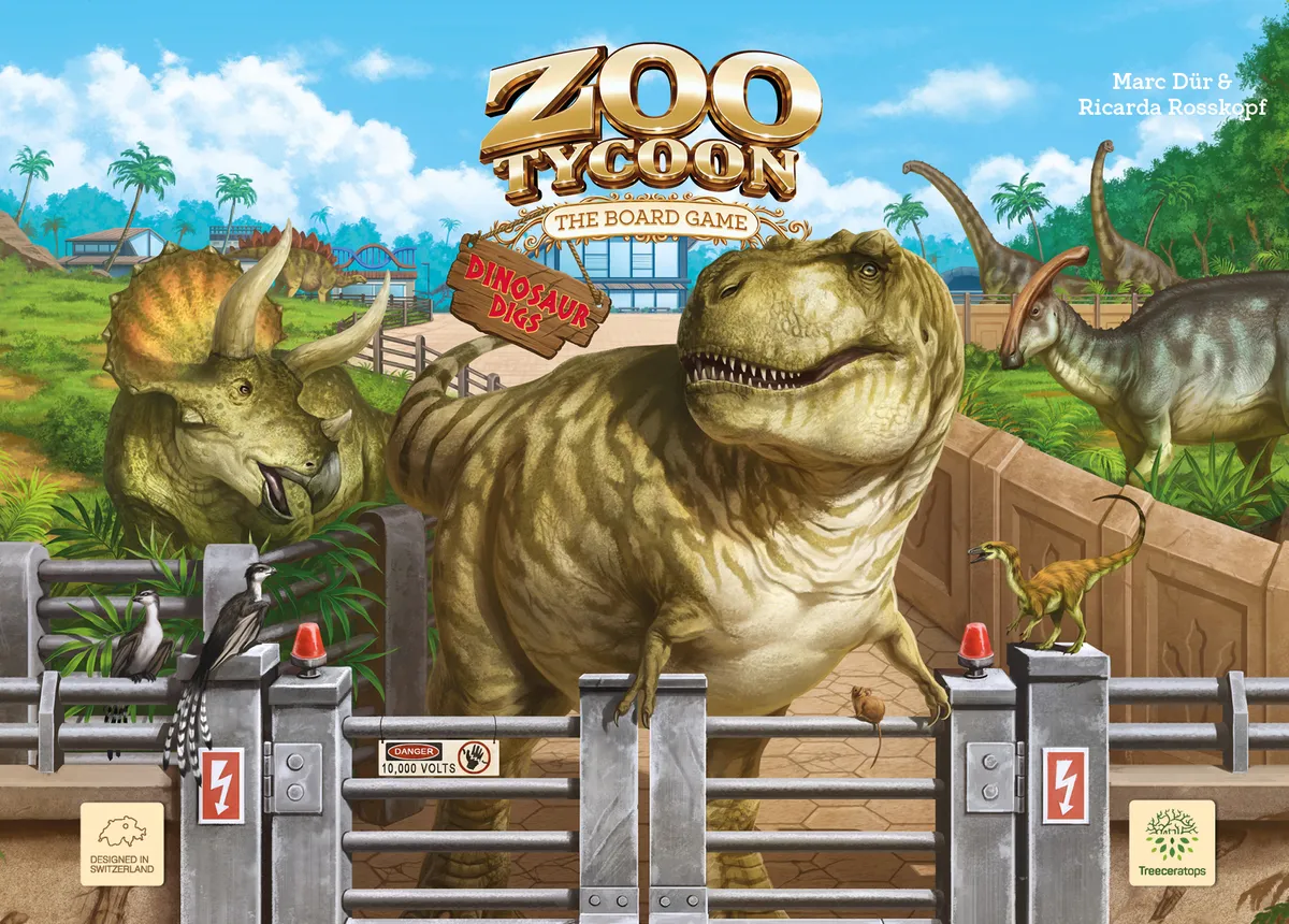 Zoo Tycoon: The Board Game – Dinosaur Digs