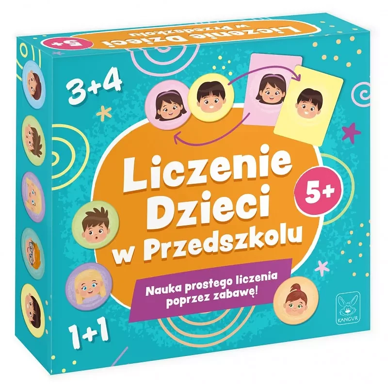 Liczenie dzieci w przedszkolu