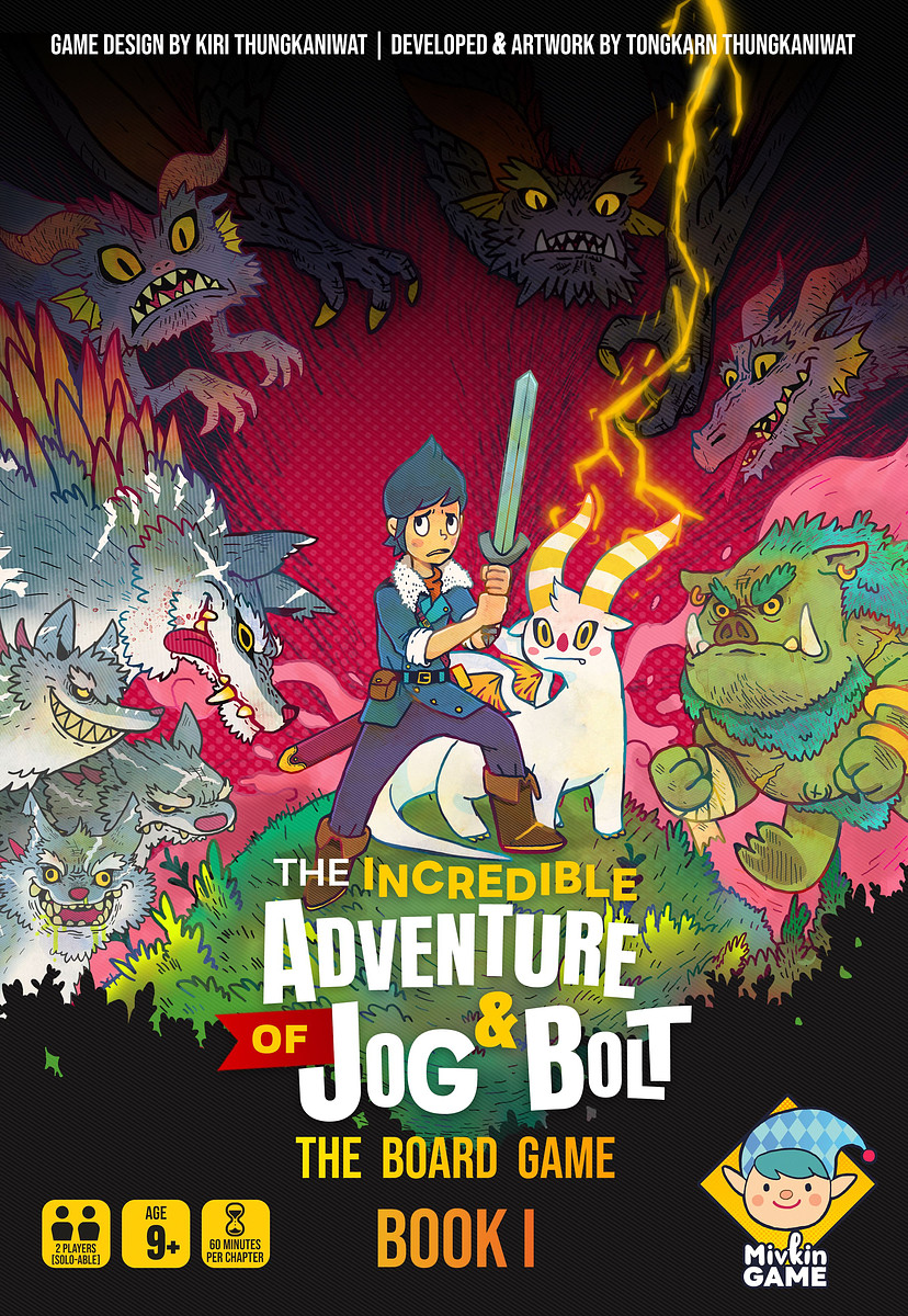 The Incredible Adventure of Jog and Bolt: The Board Game